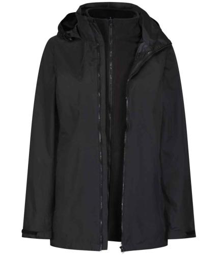 Regatta Ladies Classic Waterproof 3-in-1 Jacket - BLK - 16